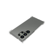 Samusng Galaxy S24 Ultra Hoesje - MobyDefend Transparante Shockproof TPU Backcover - Verstevigde Hoeken - Volledig Doorzichtig