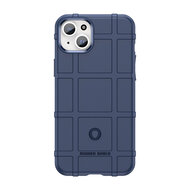 iPhone 15 Plus Hoesje - Mobydefend Rugged Shield TPU Backcover - Blauw