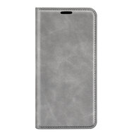 Samsung Galaxy S23 Hoesje - Luxe Wallet Bookcase (Magnetische Sluiting) - Grijs