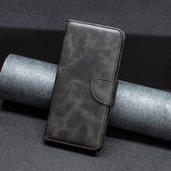 iPhone 14 Hoesje - MobyDefend Wallet Book Case Met Koord - Zwart