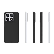 Xiaomi 14T Hoesje - MobyDefend TPU Backcover - Mat Zwart