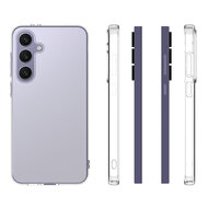 Samsung Galaxy S24 FE Hoesje - MobyDefend Transparante TPU Backcover - Volledig Doorzichtig