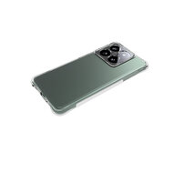 Xiaomi 14T Pro Hoesje - MobyDefend Transparante Shockproof TPU Backcover - Verstevigde Hoeken - Volledig Doorzichtig