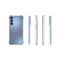 Samsung Galaxy A16 Hoesje - MobyDefend Transparante Shockproof TPU Backcover - Verstevigde Hoeken - Volledig Doorzichtig