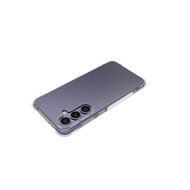 Samsung Galaxy S24 FE Hoesje - MobyDefend Transparante Shockproof TPU Backcover - Verstevigde Hoeken - Volledig Doorzichtig