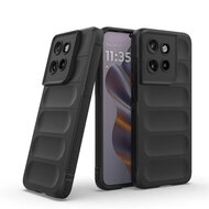 Motorola Edge 50 Neo Hoesje - MobyDefend TPU Gripcase - Zwart