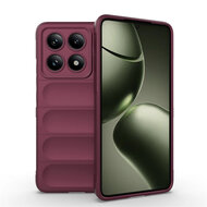 Xiaomi 14T Hoesje - MobyDefend TPU Gripcase - Paars