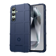 Samsung Galaxy S24 FE Hoesje - Mobydefend Rugged Shield TPU Backcover - Blauw