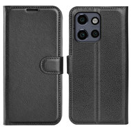 Motorola Edge 50 Neo Hoesje - MobyDefend Kunstleren Wallet Book Case (Sluiting Voorkant) - Zwart