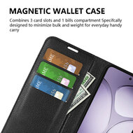 Xiaomi 14T Pro Hoesje - MobyDefend Kunstleren Wallet Book Case (Sluiting Voorkant) - Bruin