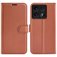 Xiaomi 14T Hoesje - MobyDefend Kunstleren Wallet Book Case (Sluiting Voorkant) - Bruin