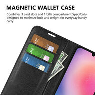 Samsung Galaxy A16 Hoesje - MobyDefend Kunstleren Wallet Book Case (Sluiting Voorkant) - Bruin