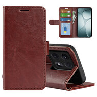 Xiaomi 14T Hoesje - MobyDefend Wallet Book Case (Sluiting Achterkant) - Bruin