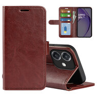 Oppo A60 5G / A40 / A40m Hoesje - MobyDefend Wallet Book Case (Sluiting Achterkant) - Bruin