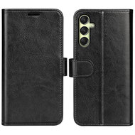 Samsung Galaxy A16 Hoesje - MobyDefend Wallet Book Case (Sluiting Achterkant) - Zwart
