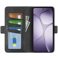 Xiaomi 14T Pro Hoesje - MobyDefend Luxe Wallet Book Case (Sluiting Zijkant) - Zwart
