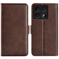 Samsung Galaxy A16 Hoesje - MobyDefend Luxe Wallet Book Case (Sluiting Zijkant) - Bruin