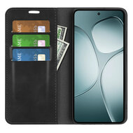 Xiaomi 14T Hoesje - MobyDefend Luxe Wallet Bookcase (Magnetische Sluiting) - Zwart