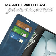 Xiaomi 14T Hoesje - MobyDefend Luxe Wallet Bookcase (Magnetische Sluiting) - Roze
