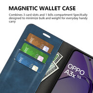Oppo A60 5G / A40 / A40m Hoesje - MobyDefend Luxe Wallet Bookcase (Magnetische Sluiting) - Roze