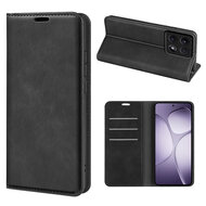 Xiaomi 14T Pro Hoesje - MobyDefend Luxe Wallet Bookcase (Magnetische Sluiting) - Zwart