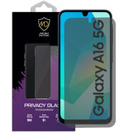 MobyDefend Samsung Galaxy A16 Screenprotector - HD Privacy Glass Screensaver