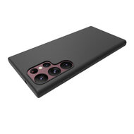 Samsung Galaxy S23 Ultra Hoesje - MobyDefend TPU Backcover - Mat Zwart