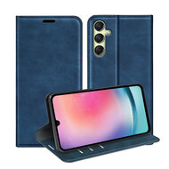 Samsung Galaxy A16 Hoesje - MobyDefend Luxe Wallet Bookcase (Magnetische Sluiting) - Blauw
