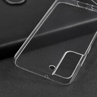 Samsung Galaxy S22 Hoesje - MobyDefend Transparante TPU Backcover - Volledig Doorzichtig