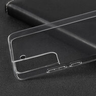 Samsung Galaxy S22 Hoesje - MobyDefend Transparante TPU Backcover - Volledig Doorzichtig