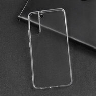 Samsung Galaxy S22 Hoesje - MobyDefend Transparante TPU Backcover - Volledig Doorzichtig