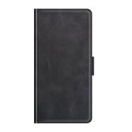 Samsung Galaxy S21 FE Hoesje - MobyDefend Luxe Wallet Book Case (Sluiting Zijkant) - Zwart
