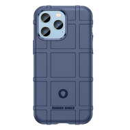 iPhone 14 Pro Hoesje - Mobydefend Rugged Shield TPU Backcover - Blauw