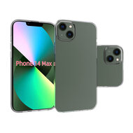 iPhone 14 Plus Hoesje - MobyDefend Transparante TPU Backcover - Volledig Doorzichtig
