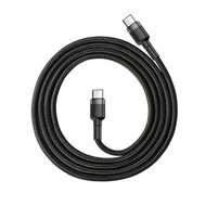 Baseus USB-C naar USB-C kabel - 1 Meter - Zwart/Grijs