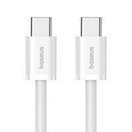 Baseus USB-C naar USB-C kabel - 2 Meter - wit