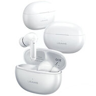 USAMS Wireless Bluetooth Earbuds - Inclusief Charge Case - Wit