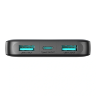 Joyroom Powerbank - 10000mAh - 2x USB-A en 1x USB-C - Zwart
