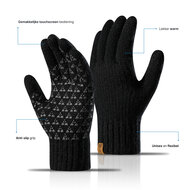 MobyDefend Touchscreen Handschoenen - Zwart - Maat L/XL