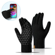 MobyDefend Touchscreen Handschoenen - Zwart - Maat S/M