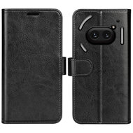 Nothing Phone (2a) / Nothing Phone (2a) Plus Hoesje - MobyDefend Wallet Book Case (Sluiting Achterkant) - Zwart