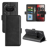 Nothing Phone (2a) / Nothing Phone (2a) Plus Hoesje - MobyDefend Luxe Wallet Book Case (Sluiting Zijkant) - Zwart