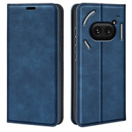 Nothing Phone (2a) / Nothing Phone (2a) Plus Hoesje - Luxe Wallet Bookcase (Magnetische Sluiting) - Blauw