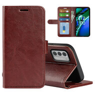 Nokia G42 Hoesje - MobyDefend Wallet Book Case (Sluiting Achterkant) - Bruin