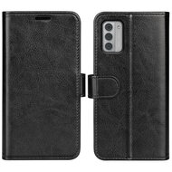 Nokia G42 Hoesje - MobyDefend Wallet Book Case (Sluiting Achterkant) - Zwart