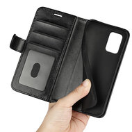 Nokia G42 Hoesje - MobyDefend Wallet Book Case (Sluiting Achterkant) - Zwart