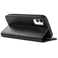 Nokia X30 Hoesje - MobyDefend Wallet Book Case (Sluiting Achterkant) - Zwart