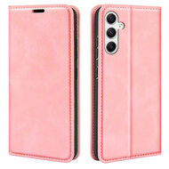 Samsung Galaxy A35 Hoesje - Luxe Wallet Bookcase (Magnetische Sluiting) - Roze
