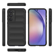 Samsung Galaxy A35 Hoesje - MobyDefend TPU Gripcase - Zwart