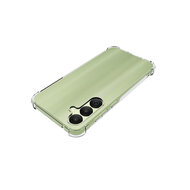 Samsung Galaxy A35 Hoesje - MobyDefend Transparante Shockproof TPU Backcover - Verstevigde Hoeken - Volledig Doorzichtig